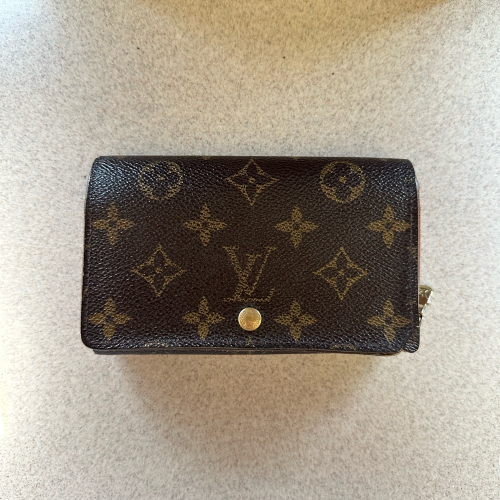Vintage Louis Vuitton Snap Wallet with Coin Zip